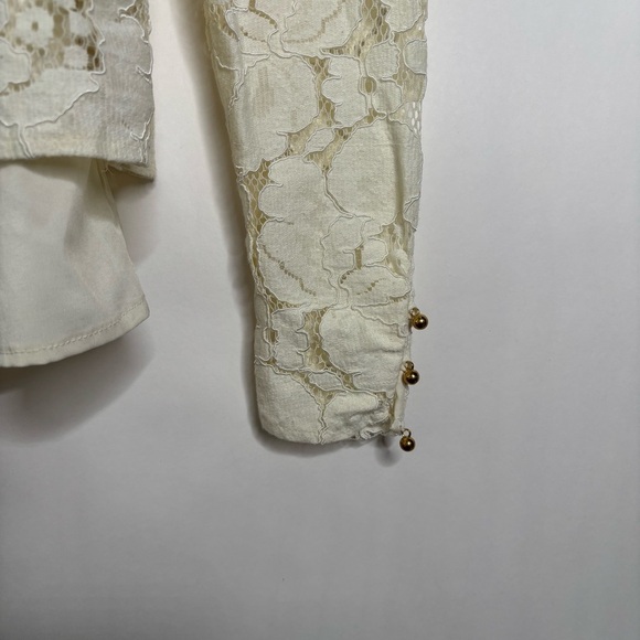 Mare Mare x Anthropologie Sheer Lace Blouse size XS - Picture 6 of 16